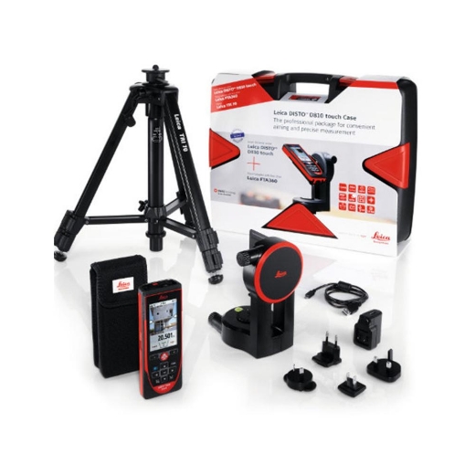 Leica DISTO D810 touch Pro Pack Lazer Mesafe Ölçer resmi