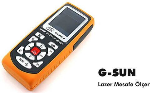 G-SUN GM100DU Lazer Mesafe Ölçer (100m)